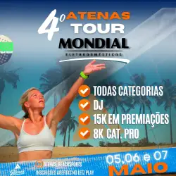 4º Atenas Tour Mondial - Dupla Mista D