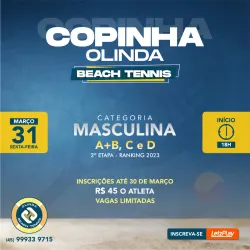 Copinha Olinda Masculina - 2º Etapa - Masculina A + B