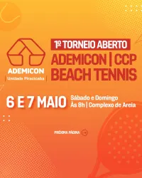 Aberto de Beach Tennis CCP - MISTO INICIANTE