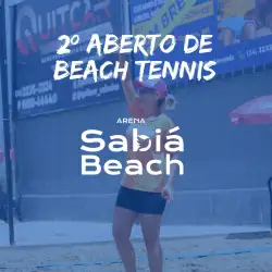 2º Open de Beach Tennis Arena Sabiá Beach - Uberlândia - Masculino C
