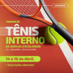 Torneio Interno de Duplas Escolhidas CTC/ Engemori/ Àgua da Pedra 2023 - 3ª Classe