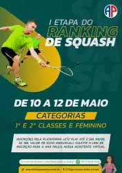 I ETAPA DO RANKING DE SQUASH 2023 - 2ª  CLASSE