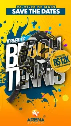 1º OPEN ARENA SANTA FÉ DE BEACH TENNIS  - MISTA INICIANTE