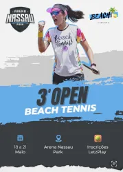 3 Open de Beach tennis Arena Nassau  - Iniciante mista