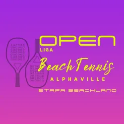 OPEN LIGA BEACH TENNIS - ETAPA BEACHLAND - DUPLAS - MISTA D