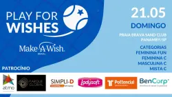 Torneio Play for Wishes - Make-A-Wish Brasil - Feminina - Fun