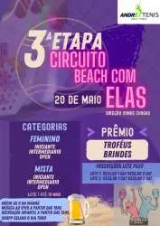 3º ETAPA "CIRCUITO BEACH COM ELAS" - MISTA INTERMEDIÁRIA