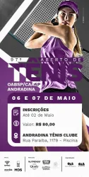 97° Aberto de Tênis OAB CAASP 2023 - Etapa Andradina - Simples Masculino 20 a 39 M