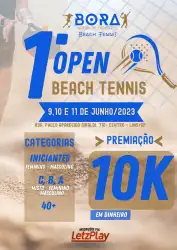  1º OPEN DE BEACH TENNIS - BORA ARENA DE ESPORTES - Masculino C