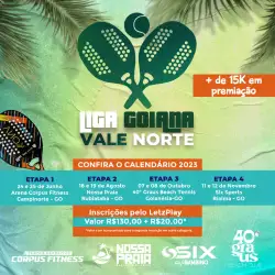 1ª Etapa - Corpus Fitness - Liga Goiana Vale Norte - DUPLA MASCULINA C