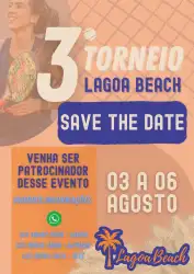 3º Torneio Open Lagoa Beach -  ADULTO  - B Masculina