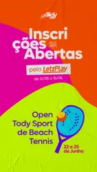 OPEN TODYSPORT DE BEACH TENNIS - Feminino B