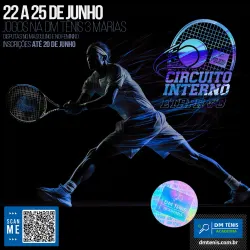 3ª Etapa Circuito Interno DM Tênis  - Masculino D
