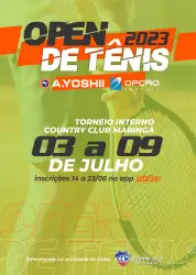 A.YOSHII OPÇÃO IMÓVEIS OPEN INFANTIL DE TÊNIS 2023 - ABSOLUTO
