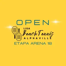 OPEN LIGA BEACH TENNIS - ETAPA ARENA 18 - DUPLAS - MISTA C