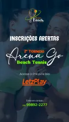 2º Torneio Arena Go Beach Tennis - Feminino C