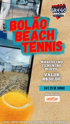 BOLÃO GREGO ARENA 🎾 - MISTO OPEN