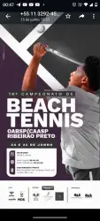16°  Campeonato de Beach Tennis OAB CAASP 2023 - Etapa Ribeirão Preto - Duplas Masculino Livre