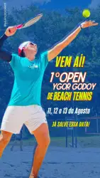 1° OPEN YGOR GODOY DE BEACH TENNIS - old_Dupla Mista Iniciante