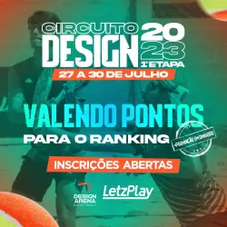 CIRCUITO DESIGN 2023.2 - 1ª Etapa