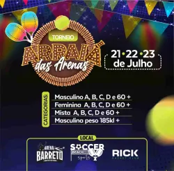 Torneio Arraia das Arenas  - + 180 kg