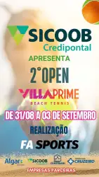 2º Open Villa Prime de Beach Tennis - Dupla Masculino C