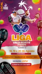 2ª Etapa - Faculdade Evangélica de Rubiataba - Nossa Praia - Liga Goiana Vale Norte - DUPLA MISTA D