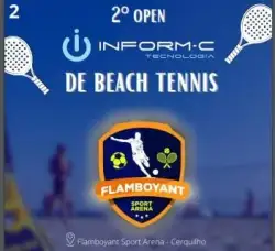 1º Open Inform-C de Tecnologia de Beach Tennis - Duplas Mista 90+