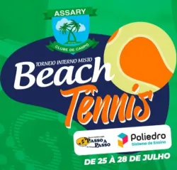 TORNEIO INTERNO MISTO DE BEACH TÊNNIS ASSARY / ESCOLA PASSO A PASSO - DUPLAS MISTO C