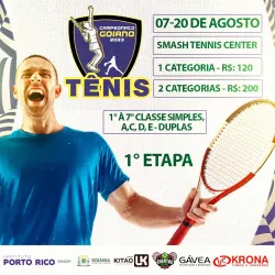 Campeonato Goiano de Tênis 2023 - Eventos do Eloy - 4Âª Classe - SIMPLES