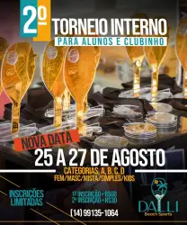 2o. Torneio interno Dalli - Duplex Guestier