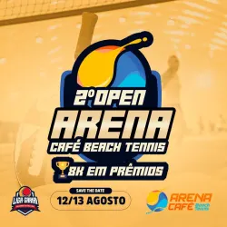 2º OPEN ARENA CAFÉ DE BEACH TENNIS - DUPLA MASCULINA INICIANTE