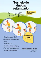 TORNEIO DUPLAS-PAIS&FILHOS - CLASSE B