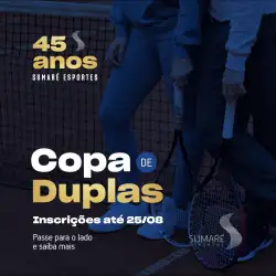 Copa Sumaré de Duplas - 45 Anos