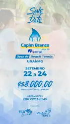 CAPIM BRANCO OPEN DE BEACH TENNIS - Infantil Sub10