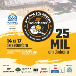 4ª COPA SOLAR BENS ARENA POMPEU DE BEACH TENNIS - ARAÇATUBA/SP. - MISTA C