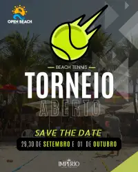 4° TORNEIO OPEN DE BEACH TENNIS  - MASCULINO INICIANTE