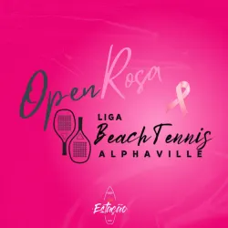 OPEN ROSA - LIGA BEACH TENNIS - ESTAÇÃO ALPHA - DUPLAS - MASCULINA B