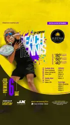 2º OPEN SANTA CECÍLIA DE BEACH TENNIS - MISTA A