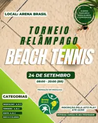 Torneio Relâmpago de Beach Tennis - MASCULINO - B