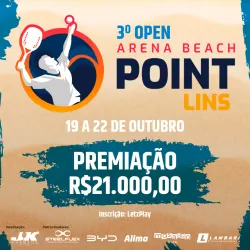 3º OPEN ARENA BEACH POINT LINS - MISTA B