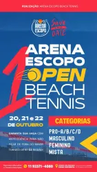 1º Arena Escopo Open Beach Tennis