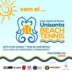 CBBT/FPBT 100 - COPA CIDADE DE SANTOS UNISANTA BEACH TENNIS - Dupla Feminina D