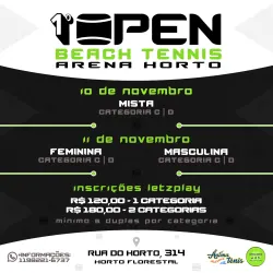 Open Beach Tennis Arena Horto