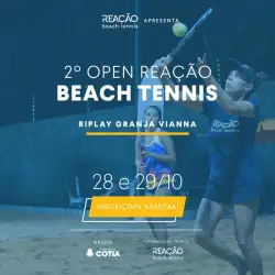 2º OPEN REAÇÃO BEACH TENNIS TEAM - Mista D