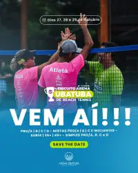 4ª Etapa Circuito Arena Ubatuba de Beach Tennis - Feminino B