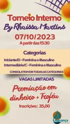 Torneio Interno By Rhaissa Martins - Iniciante/D - Masculino