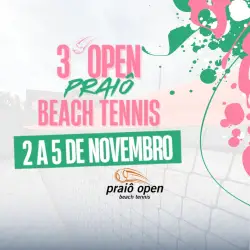 3º Open Praiô de Beach Tennis - Categoria Simples Feminina Estreante