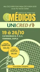 TORNEIO DOS MÉDICOS - UNICRED - Feminina