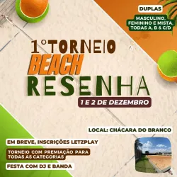 1º Torneio Beach Resenha - Masculino 40+